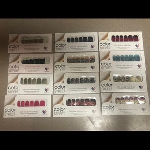 Color Street nails lot of 12